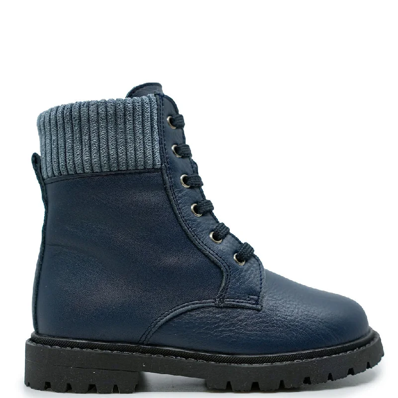 Andanines Navy Jean Boot