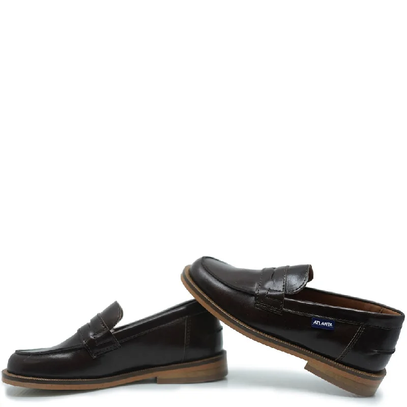 Atlanta Mocassin Dark Brown Chunky Loafer