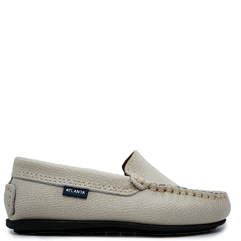 Atlanta Mocassin Sand Pebbled Loafer