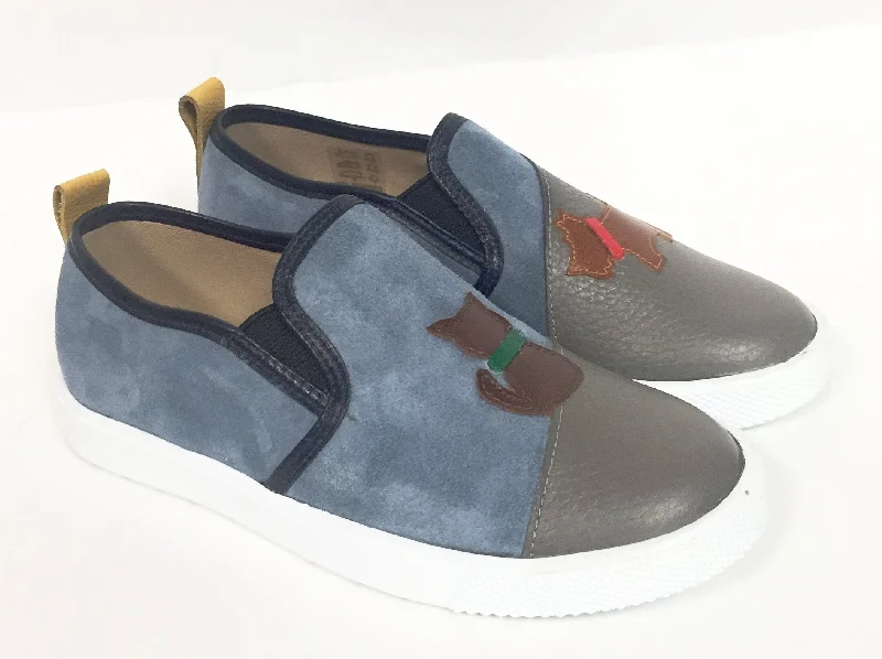 Elephantito Blue/Gray Slip-on Shoe