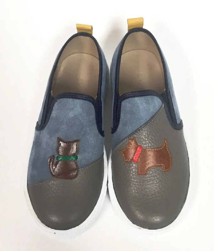 Elephantito Blue/Gray Slip-on Shoe