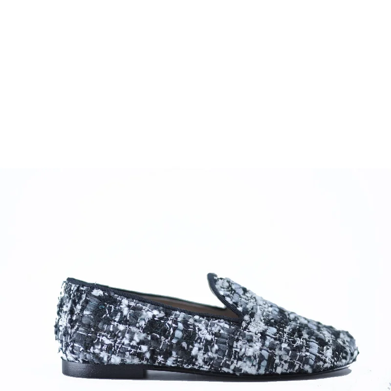 Hoo Tweed Smoking Loafer