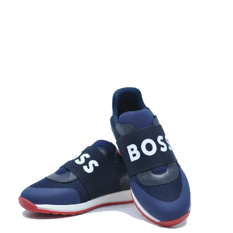 Hugo Boss Navy Logo Sneaker