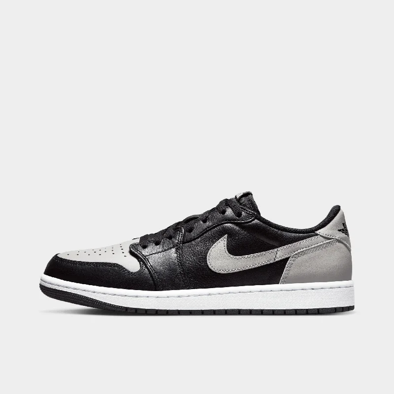 Jordan 1 Low OG Black / Medium Grey - White