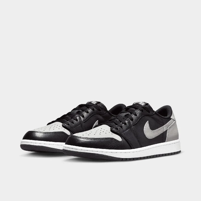 Jordan 1 Low OG Black / Medium Grey - White