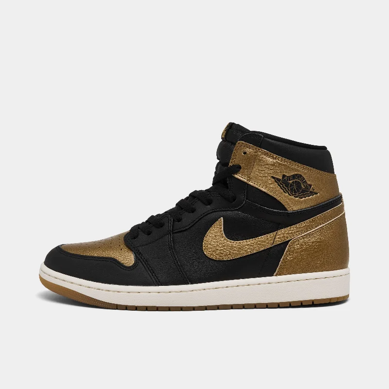 Jordan 1 Retro High OG Black / Metallic Gold - Sail