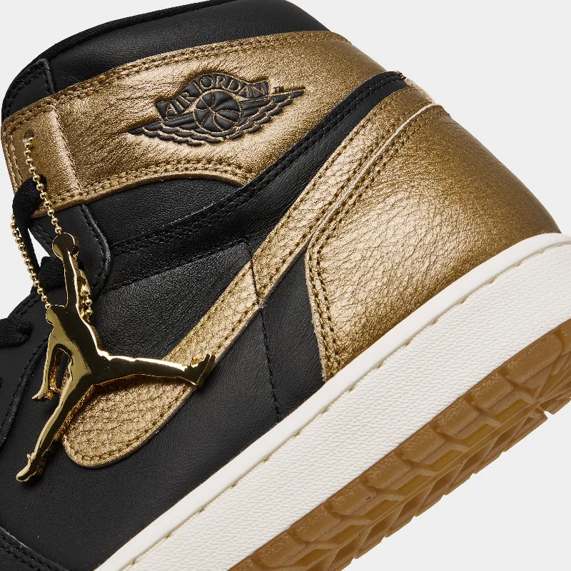 Jordan 1 Retro High OG Black / Metallic Gold - Sail