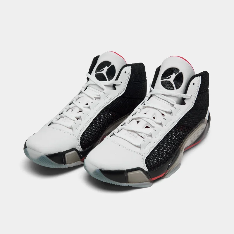 Jordan 37 White / Black - Siren Red