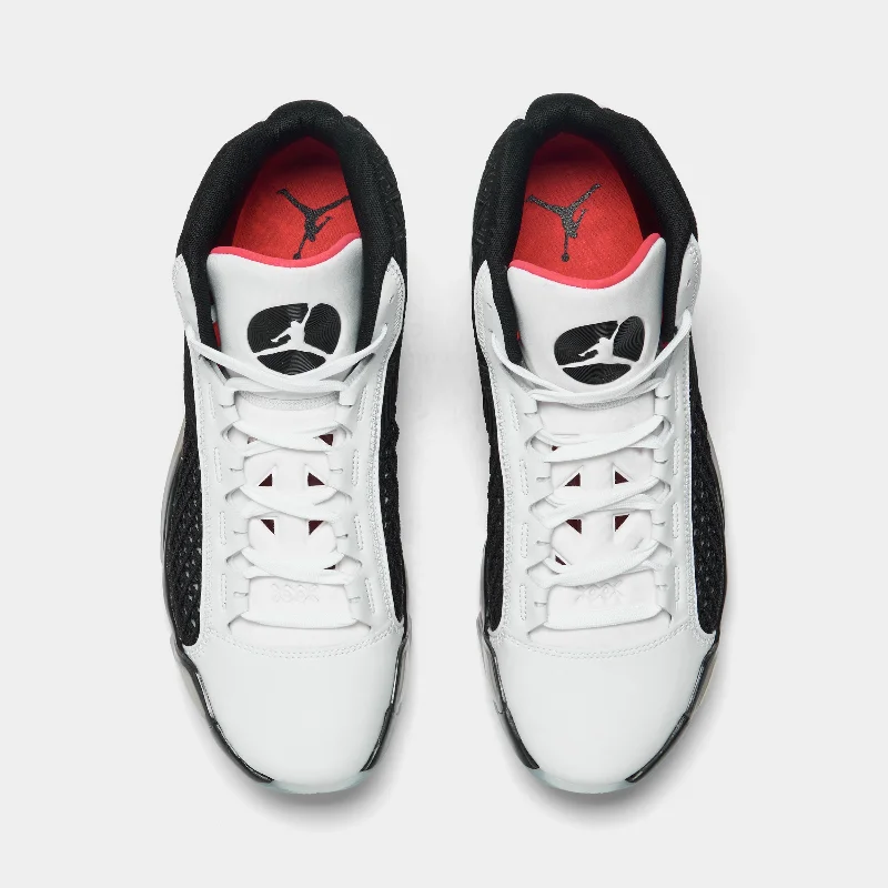 Jordan 37 White / Black - Siren Red