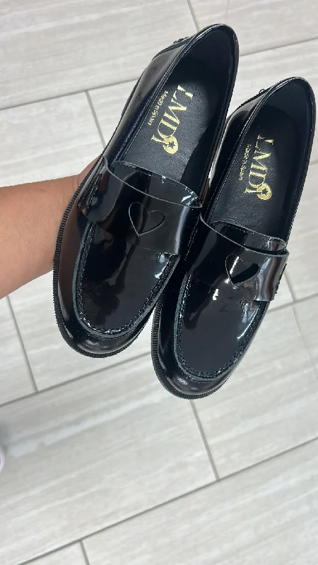 LMDI All Black Heart Loafer