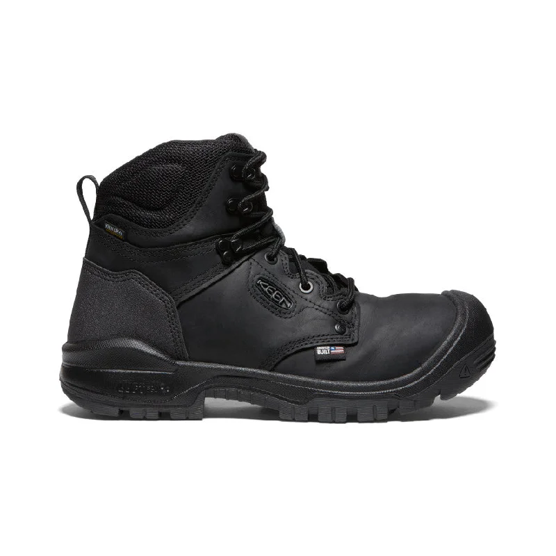 Men's Independence 6"" Waterproof Boot (Soft Toe)  |  Black/Black