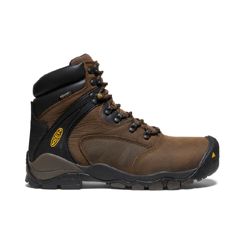 Men's Louisville 6"" Waterproof Boot (Steel Toe)  |  Cascade Brown