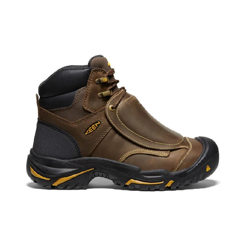 Men's Mt Vernon 6"" MET Waterproof Boot (Steel Toe)  |  Cascade Brown