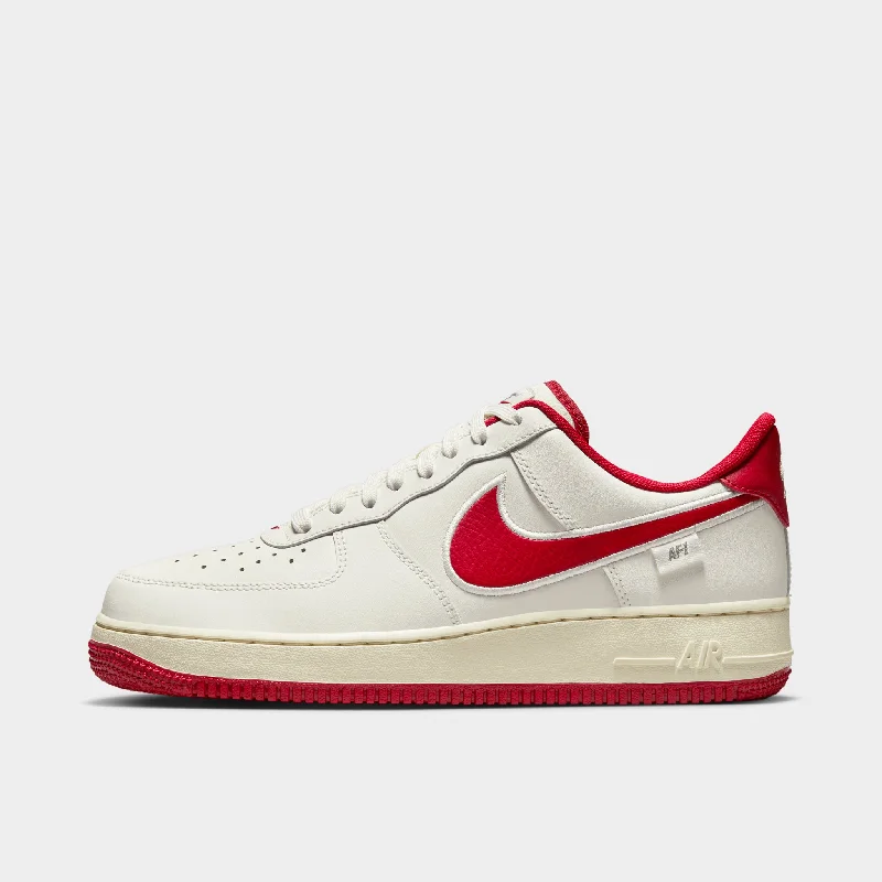 Nike Air Force 1 '07 Sail / Gym Red - Coconut Milk