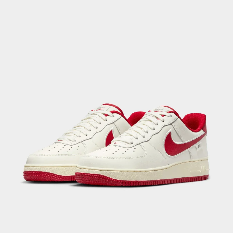 Nike Air Force 1 '07 Sail / Gym Red - Coconut Milk