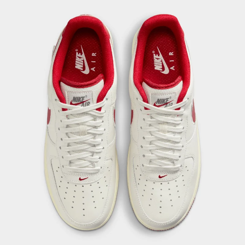 Nike Air Force 1 '07 Sail / Gym Red - Coconut Milk