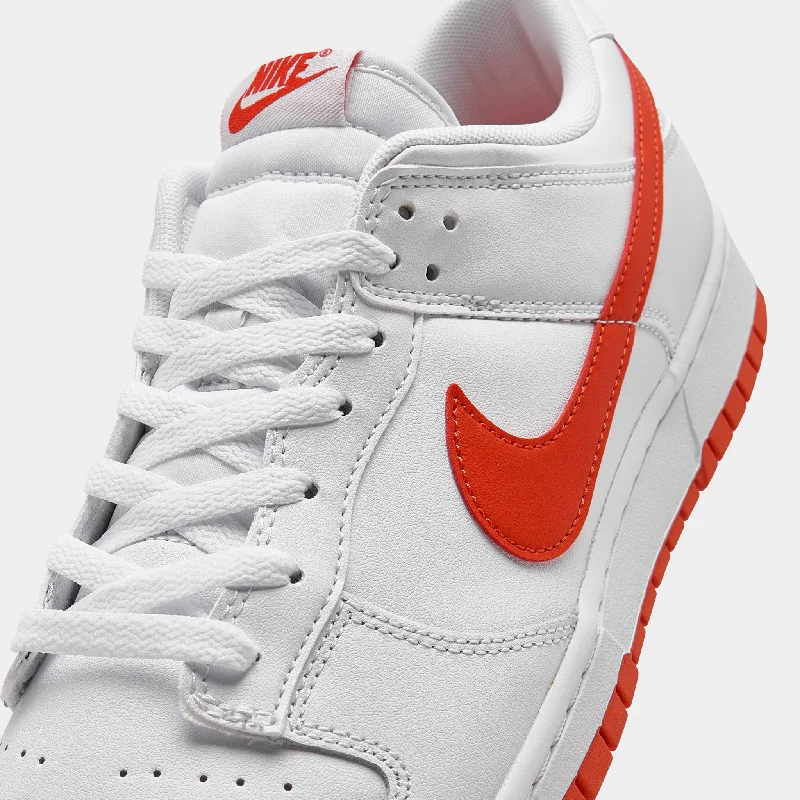 Nike Dunk Low Retro White / Picante Red