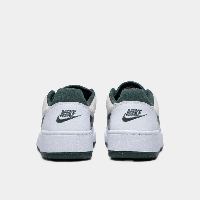 Nike Full Force Low White / Vintage Green - Sea Glass