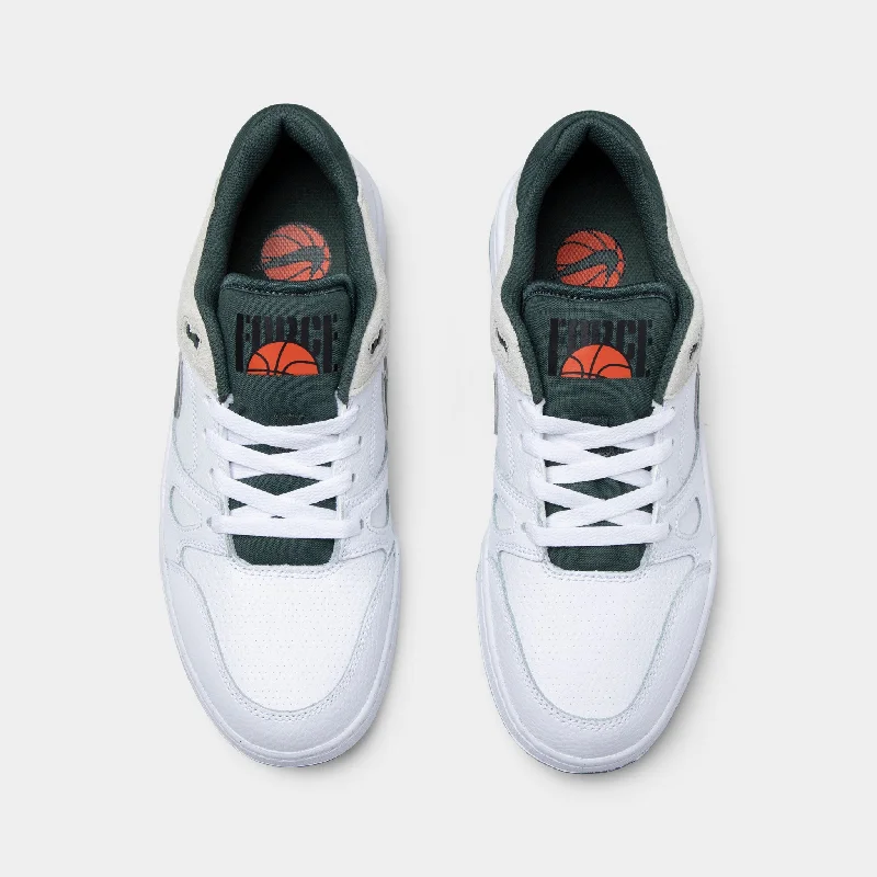 Nike Full Force Low White / Vintage Green - Sea Glass