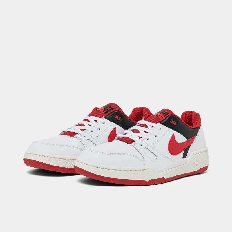 Nike Full Force Low White / Mystic Red - Black