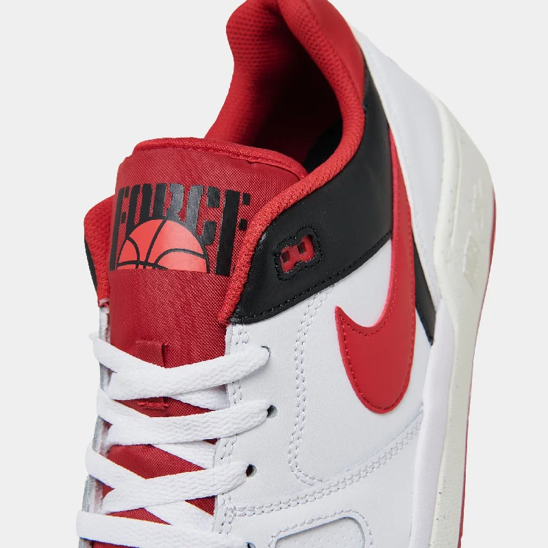 Nike Full Force Low White / Mystic Red - Black