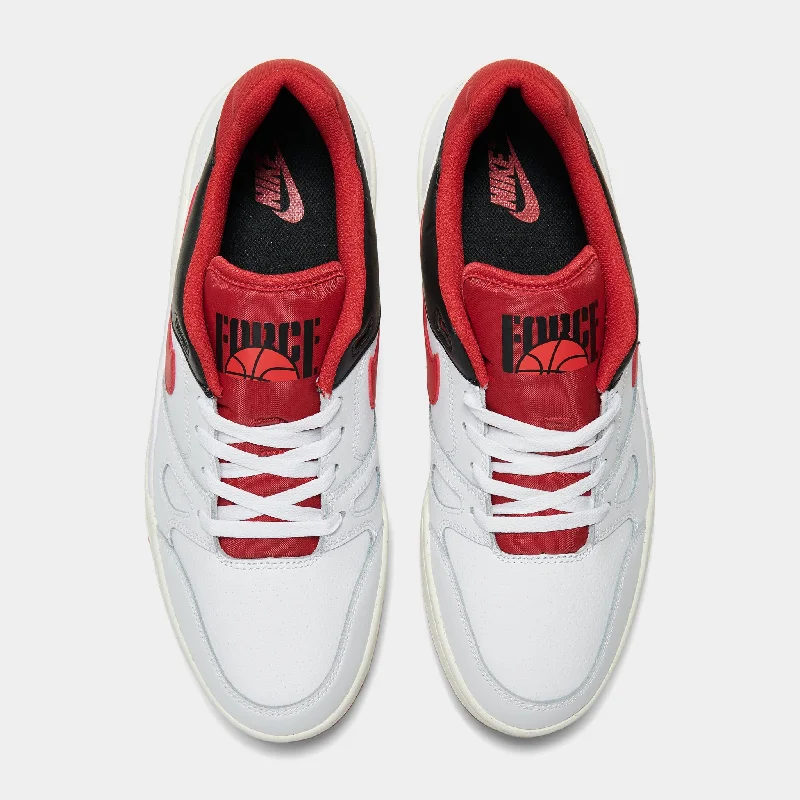 Nike Full Force Low White / Mystic Red - Black