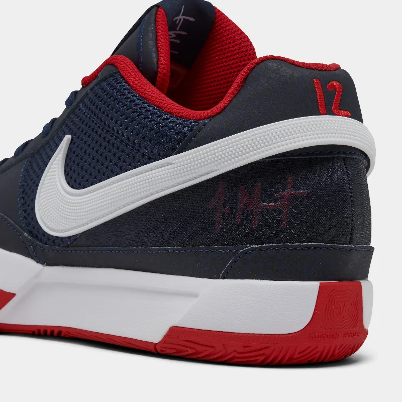 Nike Ja 1 Midnight Navy / White - University Red