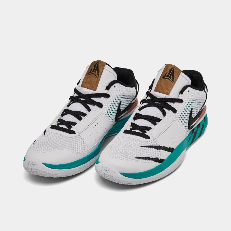 Nike Ja 1 Scratch White / Black - Turbo Green