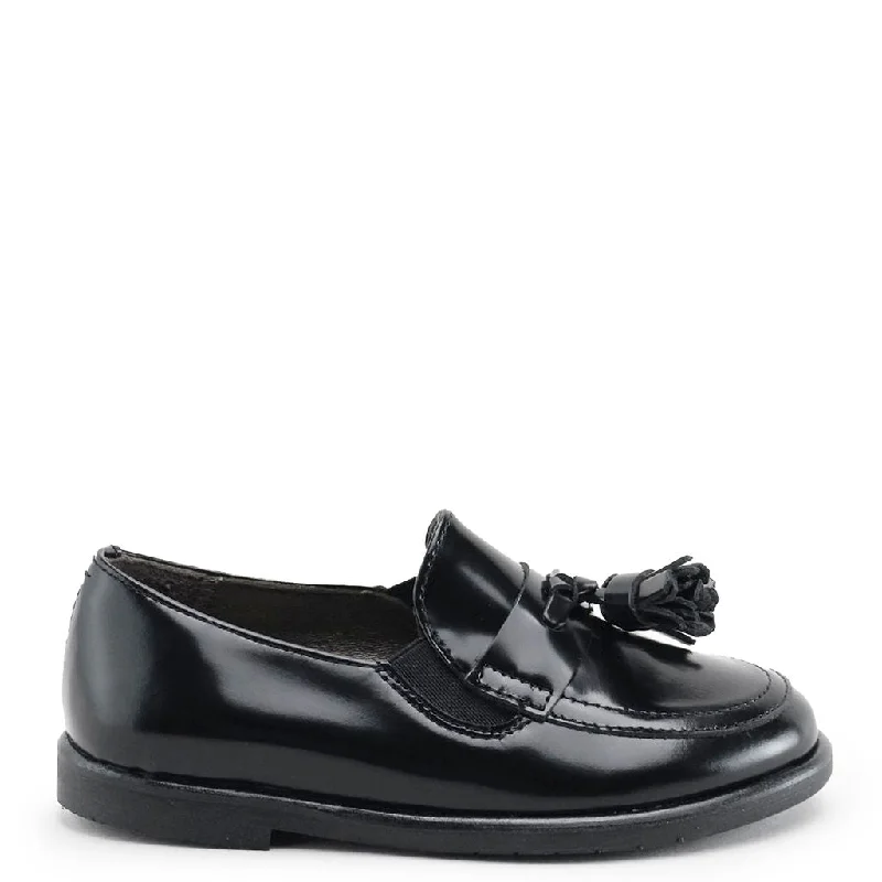 Papanatas Black Florentic Tassel Loafer