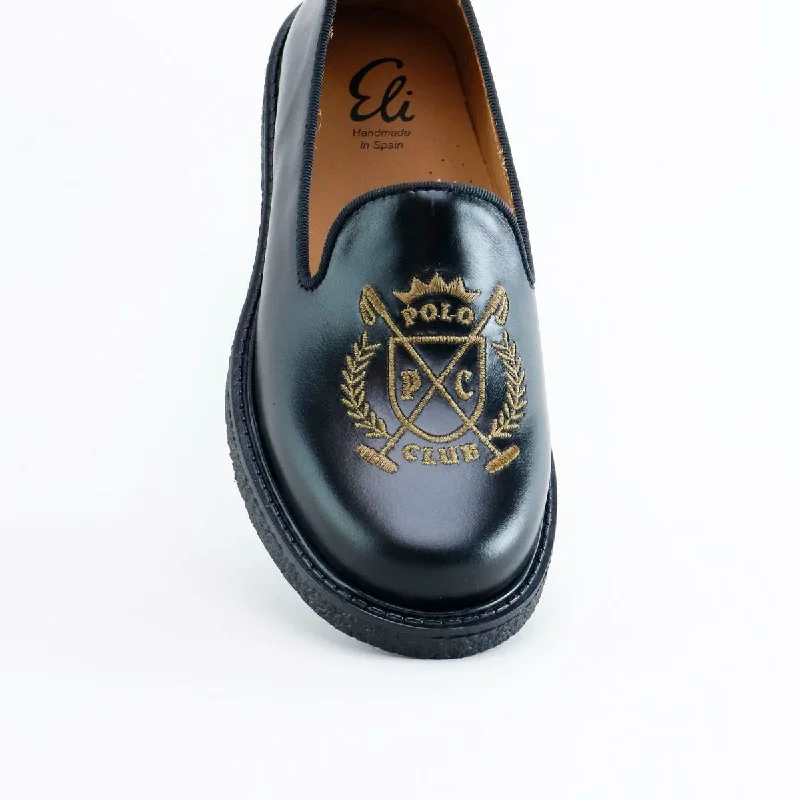 Papanatas Polo Club Embroidered Smoking Loafer