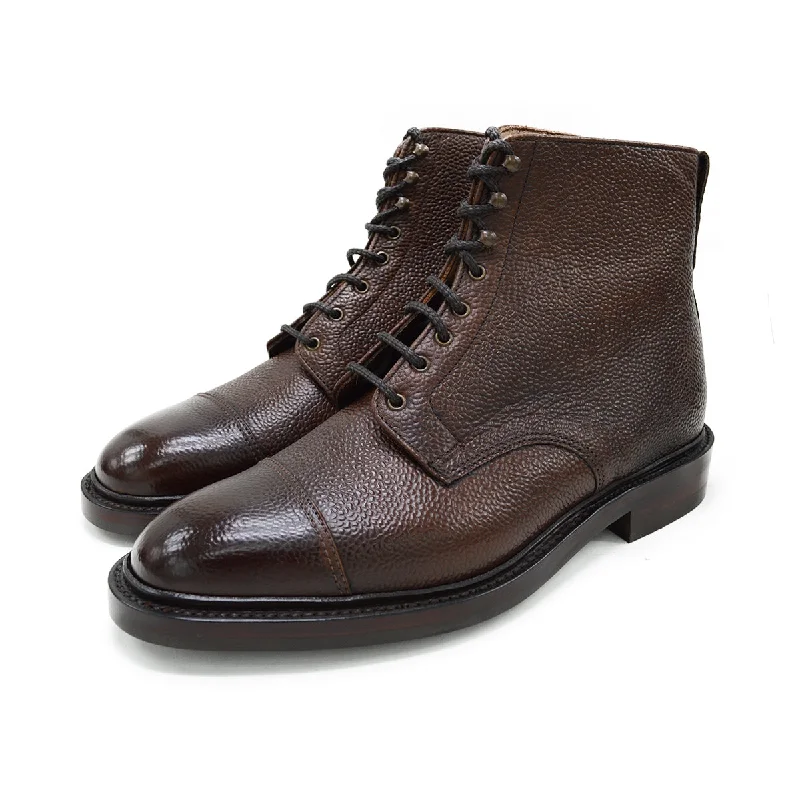 12 UK (46 EU) / Brown / Grain