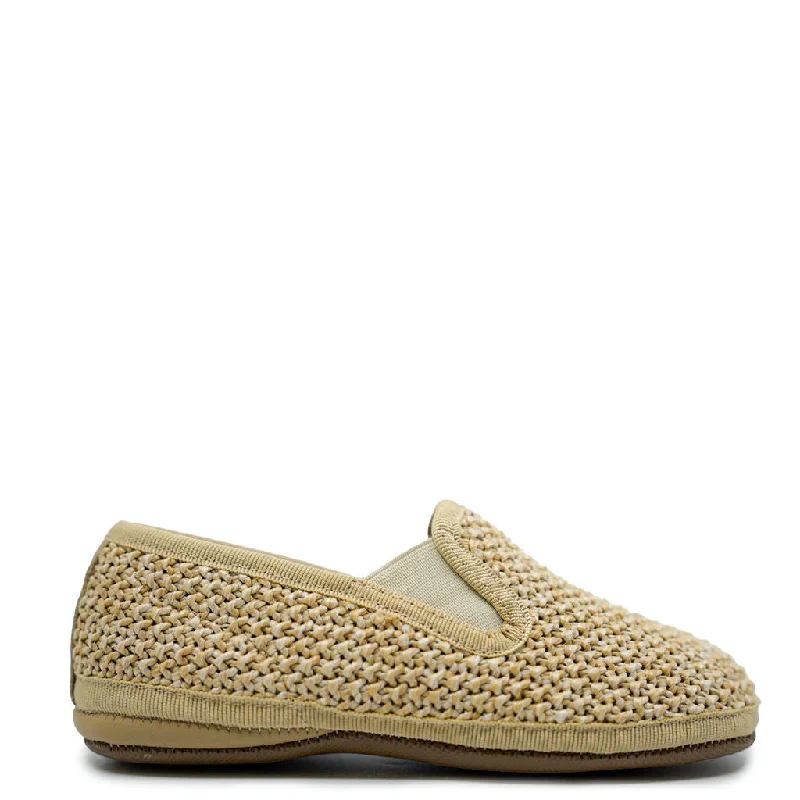 Pepe Sand Rafia Slip On Shoe