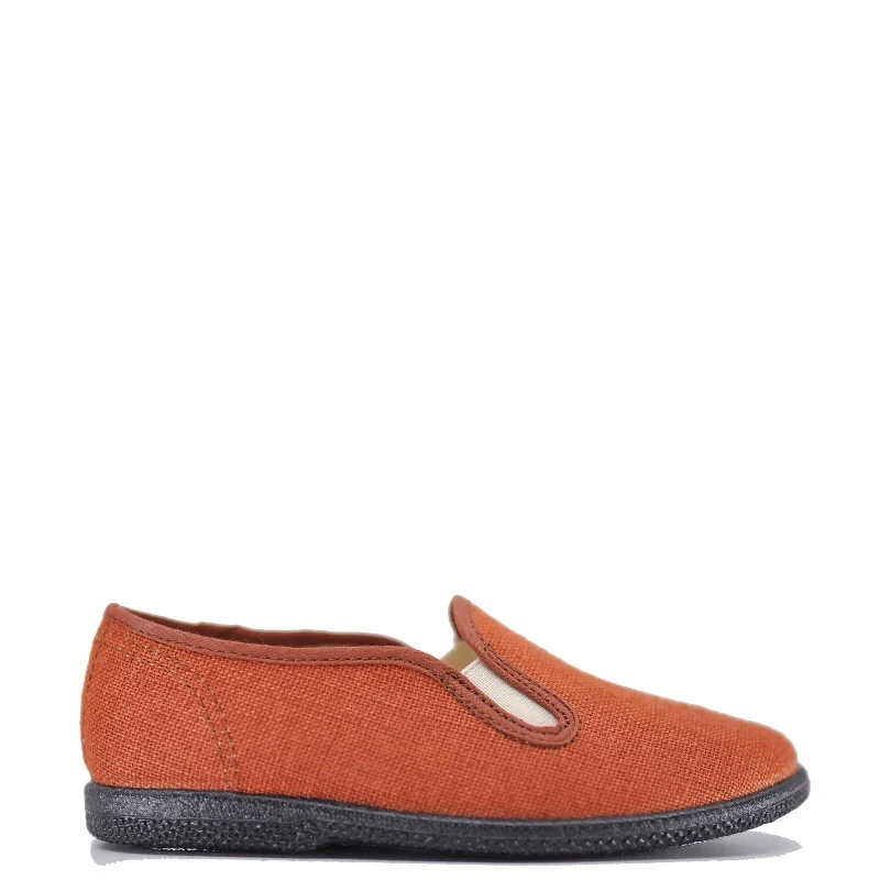 Pepe Rust Linen Slip On Shoe