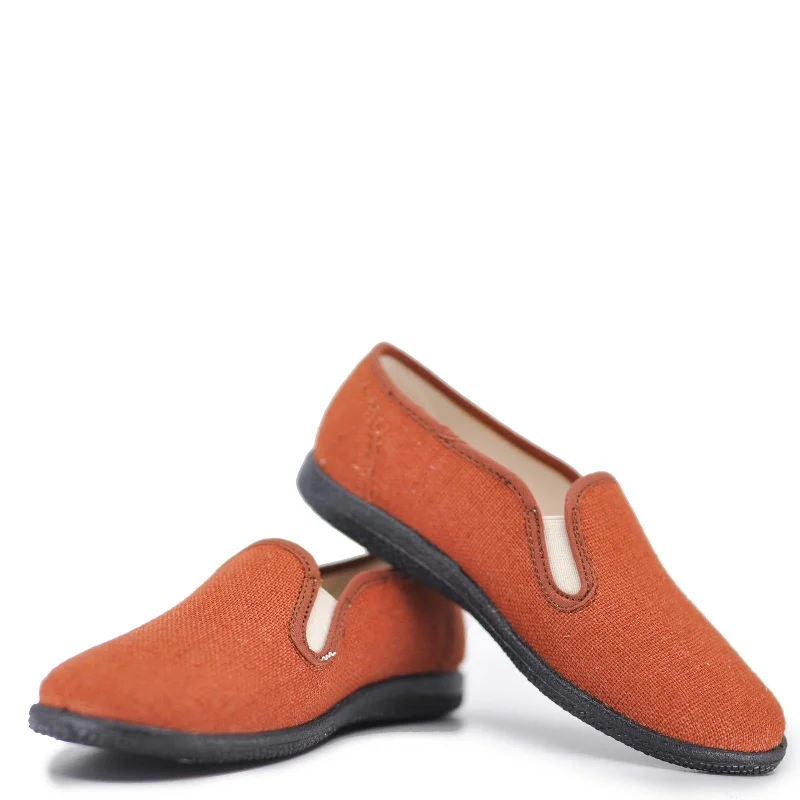 Pepe Rust Linen Slip On Shoe