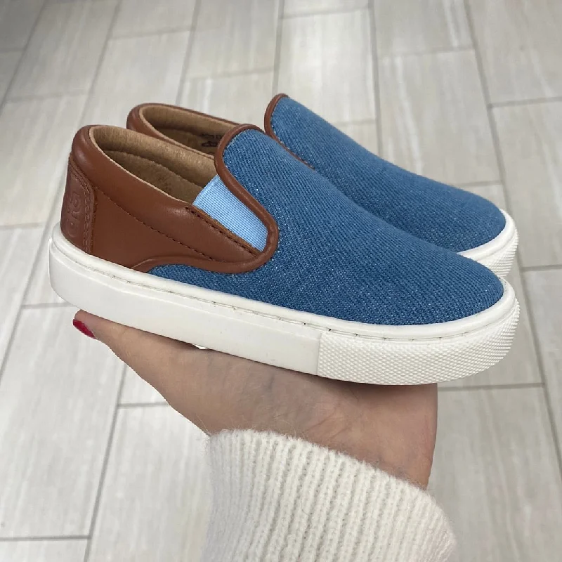 Porte Demin Blue Slip On Sneaker