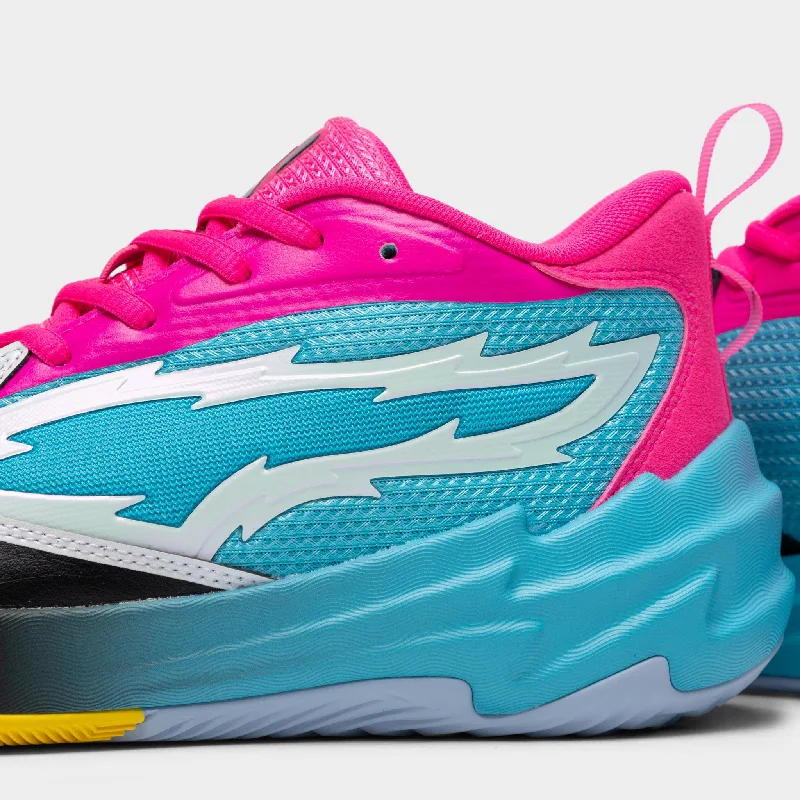 Puma Scoot 1 Pink / Blue - Silver