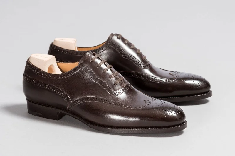 Saint Crispin's Iconic Wingtip Espresso Calf