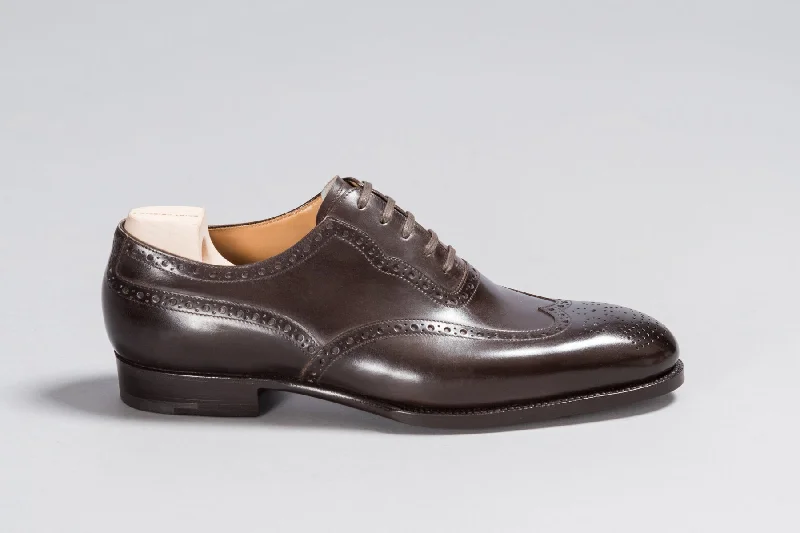 Saint Crispin's Iconic Wingtip Espresso Calf