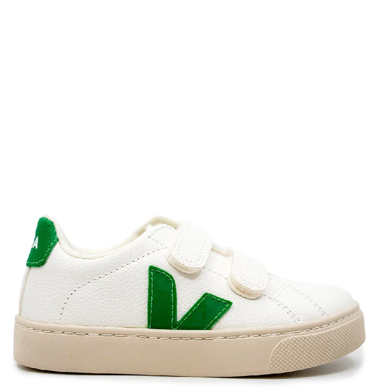 Veja White Emraude Velcro Sneaker