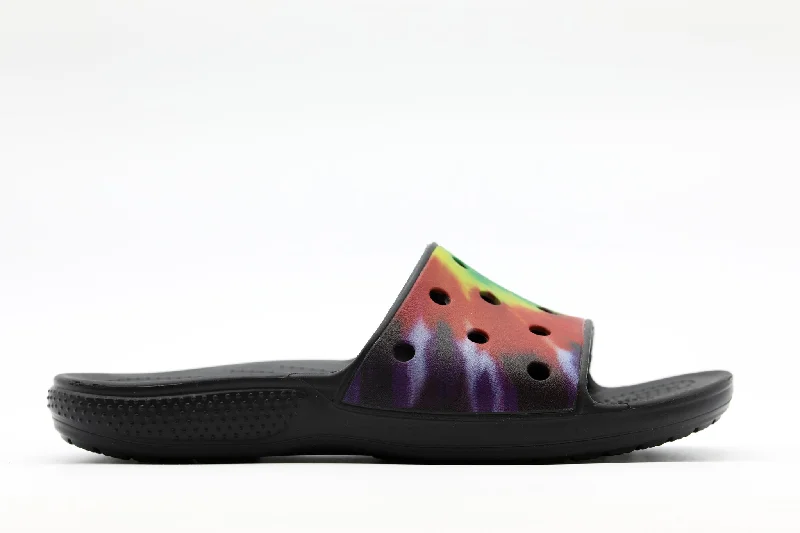 CROCS Classic Tie-Dye Graphic Slide