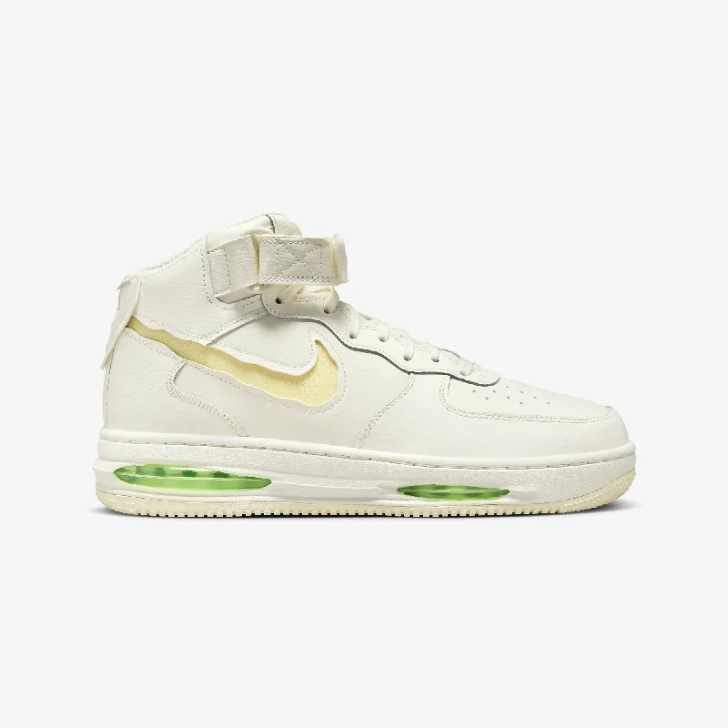 Nike | AIR FORCE 1 MID EVO  { SAIL/COCONUT MILK-LIME BLAST