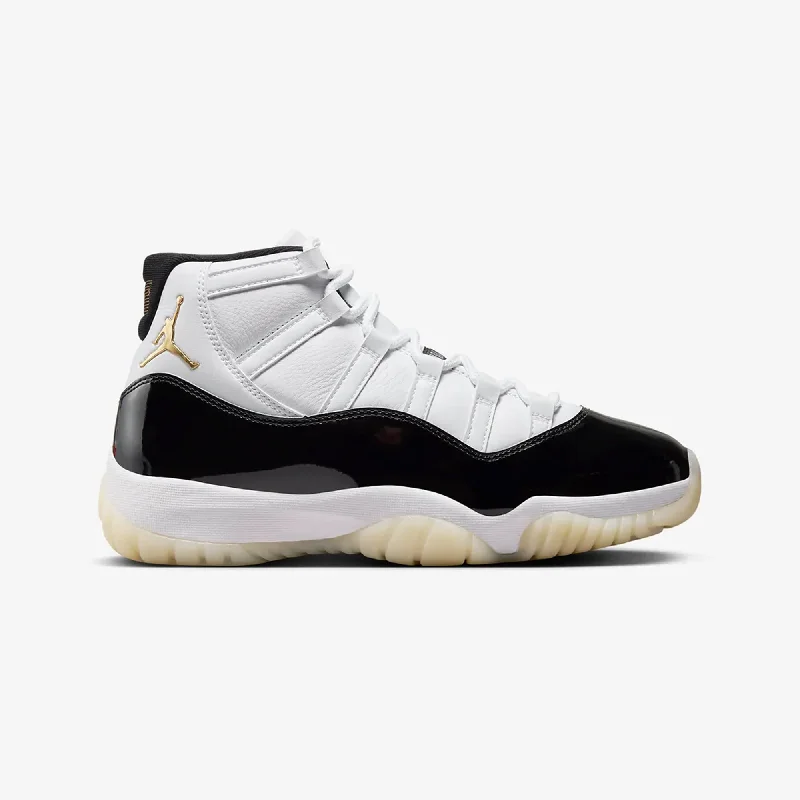 Jordan | AIR JORDAN 11 ""GRATITUDE""  { WHITE/METALLIC GOLD-BLACK