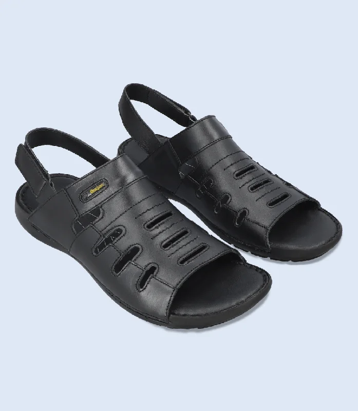 BM5744-BLACK-Men Casual Sandal