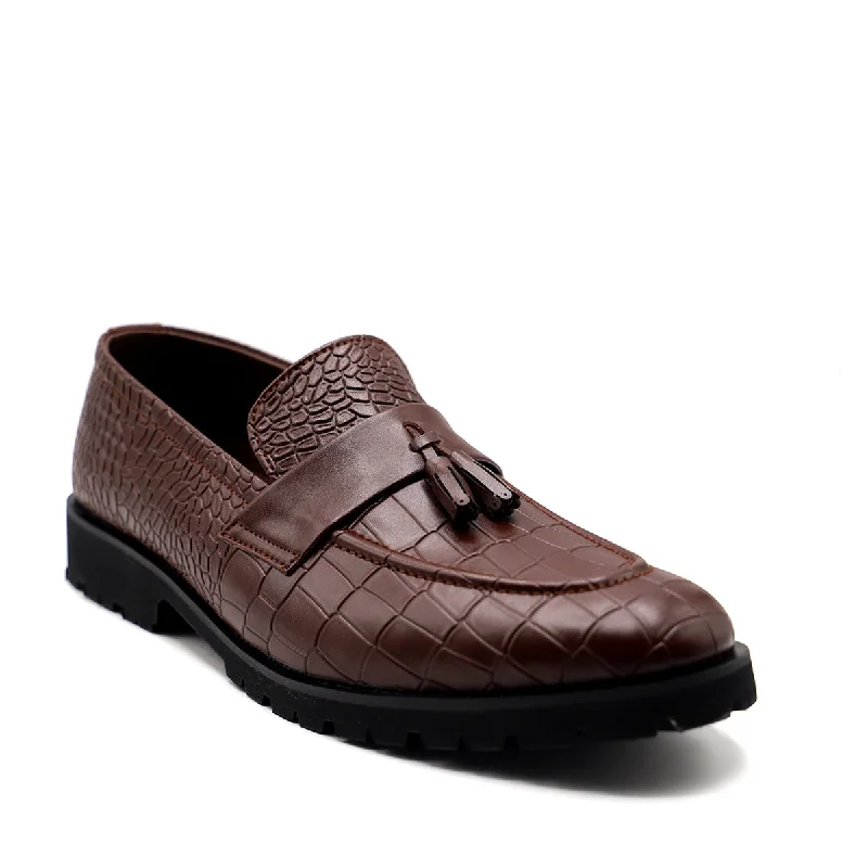 Brown Formal Slip On 155171