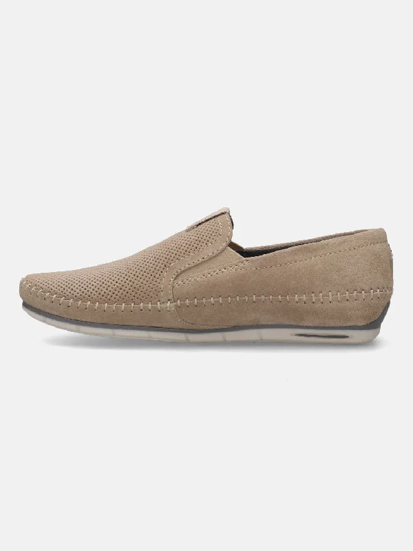 bugatti Beige Loafers