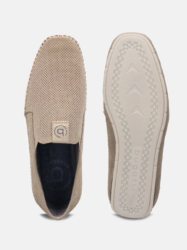 bugatti Beige Loafers