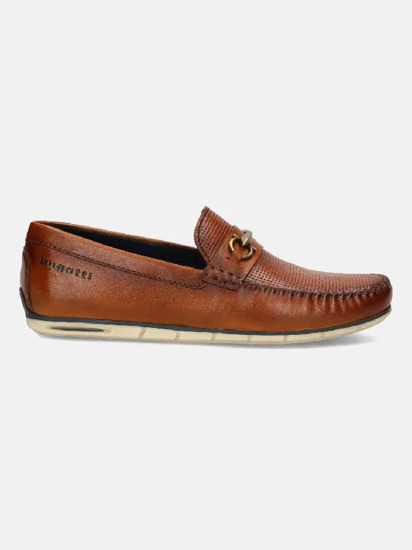 bugatti Cognac Loafers