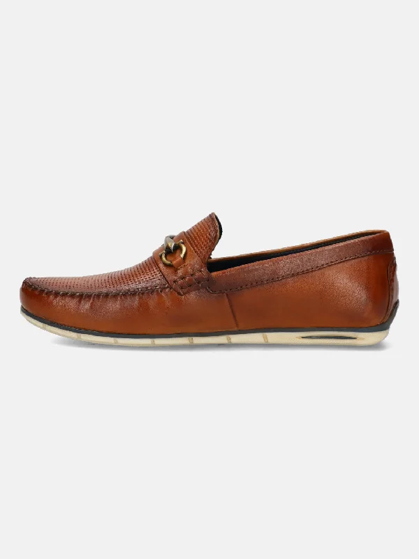 bugatti Cognac Loafers