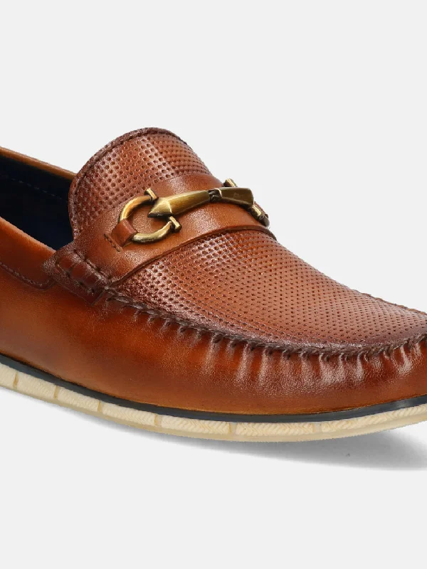 bugatti Cognac Loafers