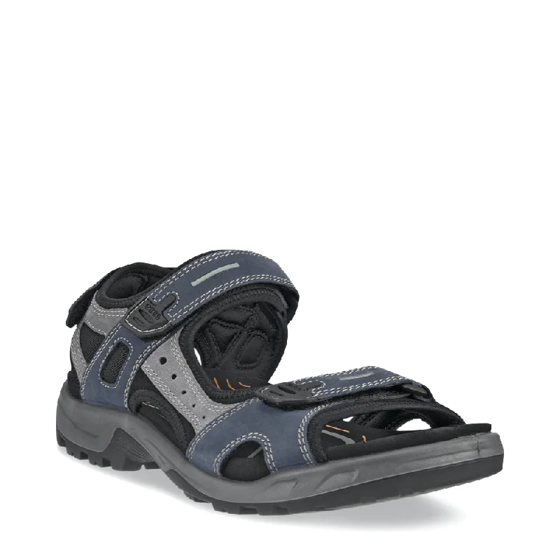 Ecco Men's Yucatan Sandals in Marine Blue